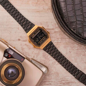 Casio A168WEGB-1B Digital Vintage