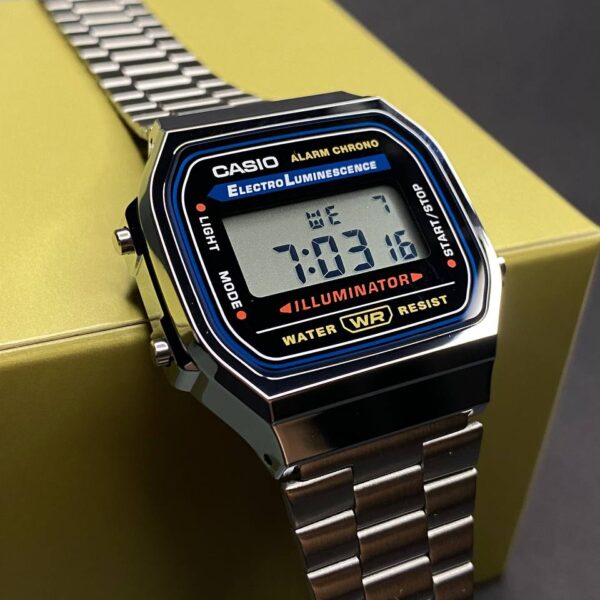 Casio A168WA-1Y Digital Vintage