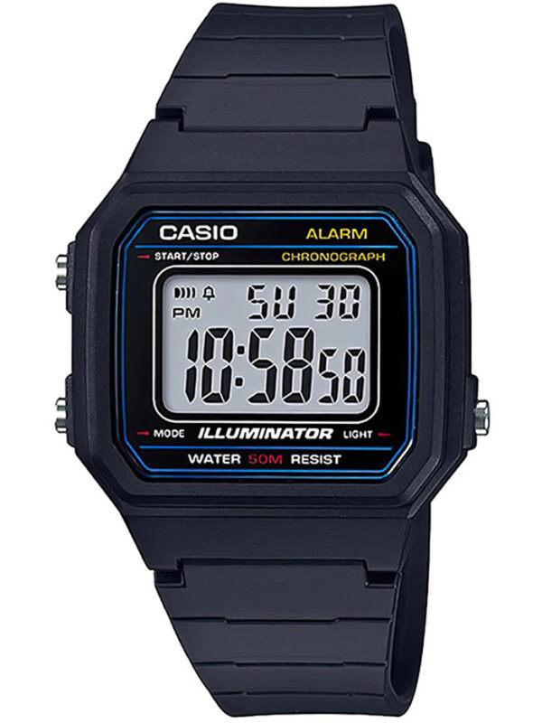 Casio W-217H-1A Digital Vintage