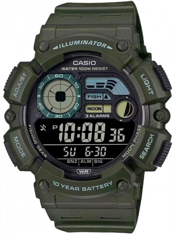 Casio WS-1500H-3B Digital Sport